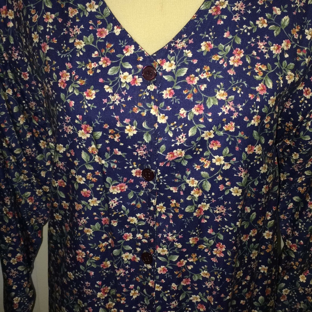 Vintage Flowered dress - Picture 5 of 7